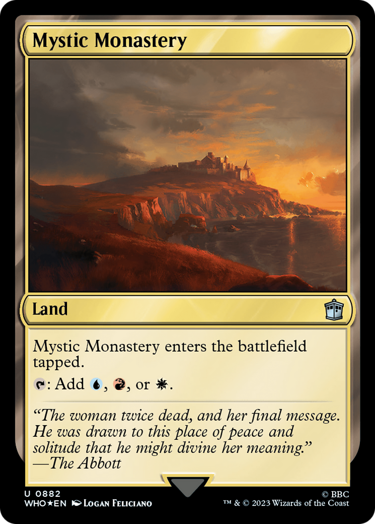 Mystic Monastery (Surge Foil) [Doctor Who]-1