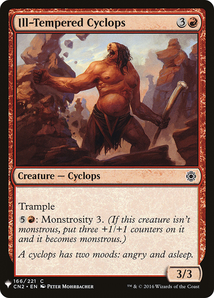 Ill-Tempered Cyclops [Mystery Booster]-1