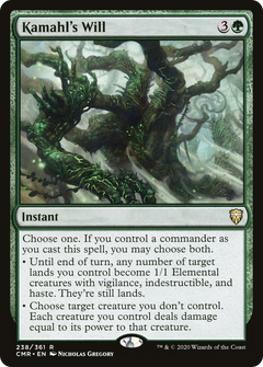Kamahl's Will [Commander Legends]-1