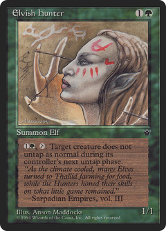 Elvish Hunter (Anson Maddocks) [Fallen Empires]-1