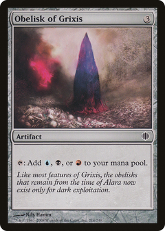 Obelisk of Grixis [Shards of Alara]-1