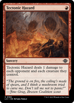 Tectonic Hazard [The Lost Caverns of Ixalan]-1