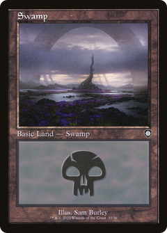 Swamp (033) (Retro) [The Brothers' War Commander]-1