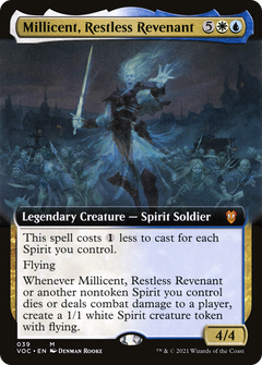 Millicent, Restless Revenant (Extended Art) [Innistrad: Crimson Vow Commander]-1