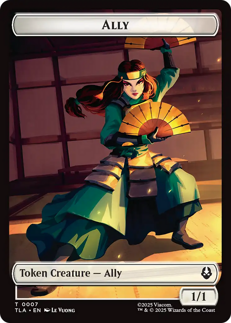 Ally (0007) // Spirit Double-Sided Token [Avatar: The Last Airbender Tokens]-1