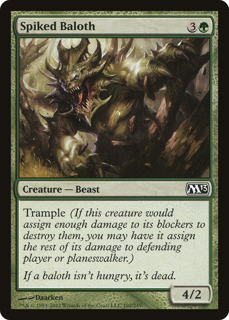 Spiked Baloth [Magic 2013]-1