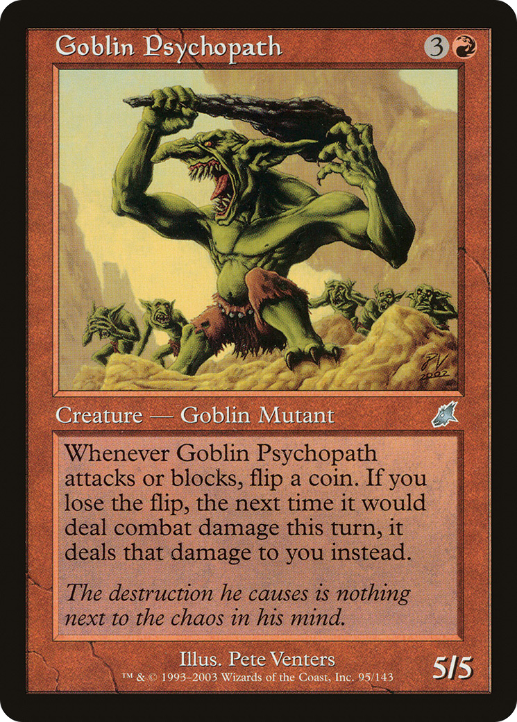 Goblin Psychopath [Scourge]-1