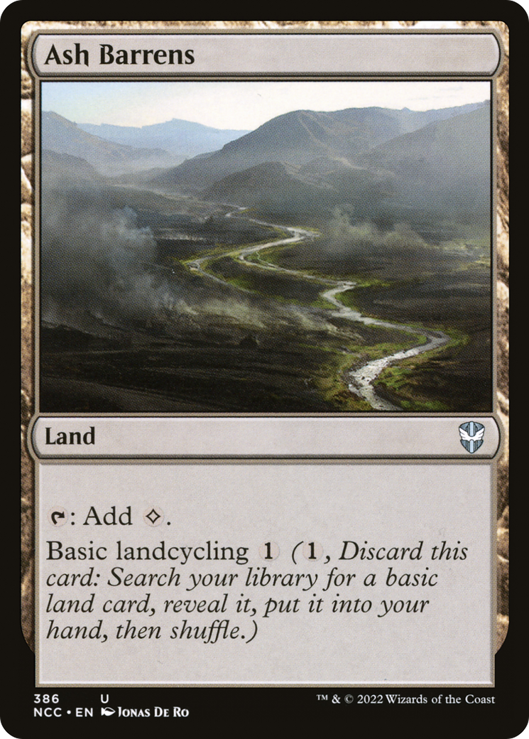 Ash Barrens [Streets of New Capenna Commander]-1