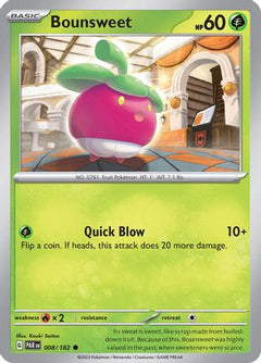 Bounsweet (008/182) [Scarlet & Violet: Paradox Rift]-1