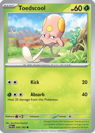 Toedscool (016/182) [Scarlet & Violet: Paradox Rift]-1