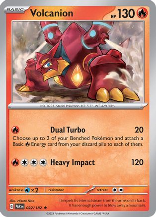 Volcanion (022/182) [Scarlet & Violet: Paradox Rift]-1