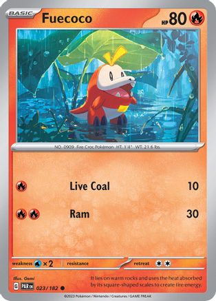 Fuecoco (023/182) [Scarlet & Violet: Paradox Rift]-1