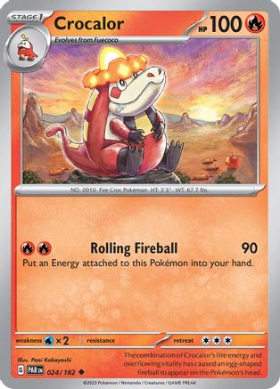 Crocalor (024/182) [Scarlet & Violet: Paradox Rift]-1