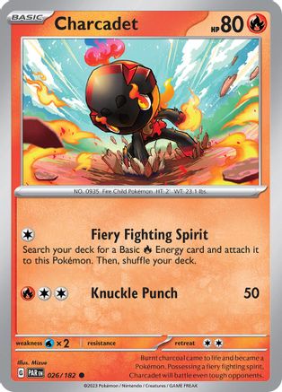 Charcadet (026/182) [Scarlet & Violet: Paradox Rift]-1