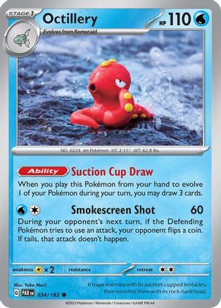 Octillery (034/182) [Scarlet & Violet: Paradox Rift]-1