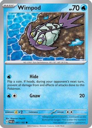 Wimpod (047/182) [Scarlet & Violet: Paradox Rift]-1
