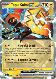 Tapu Koko ex (068/182) [Scarlet & Violet: Paradox Rift]-1