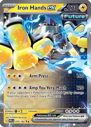 Iron Hands ex (070/182) [Scarlet & Violet: Paradox Rift]-1
