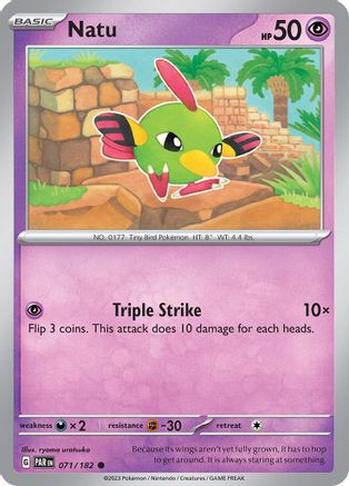 Natu (071/182) [Scarlet & Violet: Paradox Rift]-1