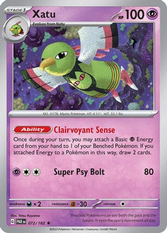 Xatu (072/182) [Scarlet & Violet: Paradox Rift]-1