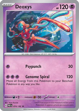 Deoxys (074/182) [Scarlet & Violet: Paradox Rift]-1