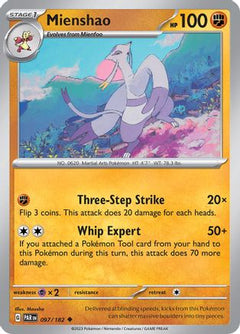 Mienshao (097/182) [Scarlet & Violet: Paradox Rift]-1