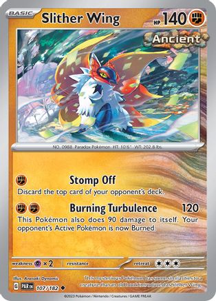 Slither Wing (107/182) [Scarlet & Violet: Paradox Rift]-1