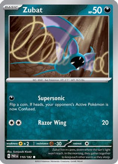 Zubat (110/182) [Scarlet & Violet: Paradox Rift]-1