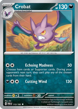 Crobat (112/182) [Scarlet & Violet: Paradox Rift]-1