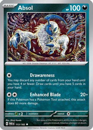 Absol (113/182) [Scarlet & Violet: Paradox Rift]-1