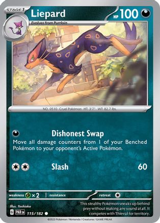 Liepard (115/182) [Scarlet & Violet: Paradox Rift]-1