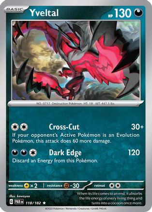 Yveltal (118/182) [Scarlet & Violet: Paradox Rift]-1