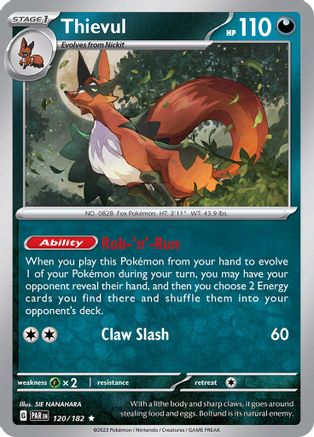 Thievul (120/182) [Scarlet & Violet: Paradox Rift]-1