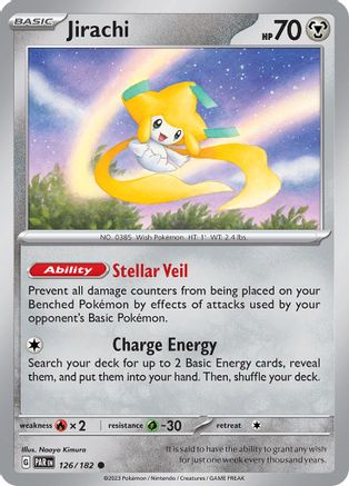 Jirachi (126/182) [Scarlet & Violet: Paradox Rift]-1