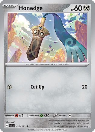 Honedge (130/182) [Scarlet & Violet: Paradox Rift]-1
