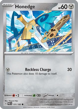 Honedge (131/182) [Scarlet & Violet: Paradox Rift]-1