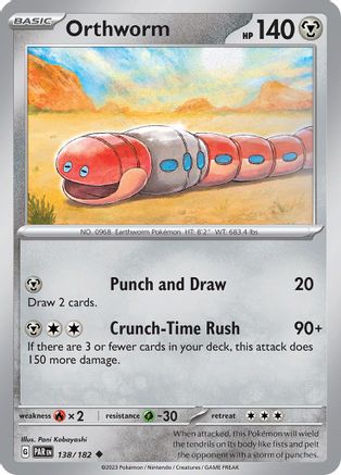 Orthworm (138/182) [Scarlet & Violet: Paradox Rift]-1