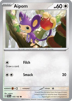 Aipom (145/182) [Scarlet & Violet: Paradox Rift]-1