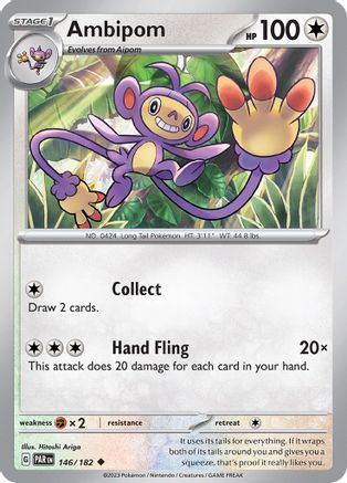 Ambipom (146/182) [Scarlet & Violet: Paradox Rift]-1
