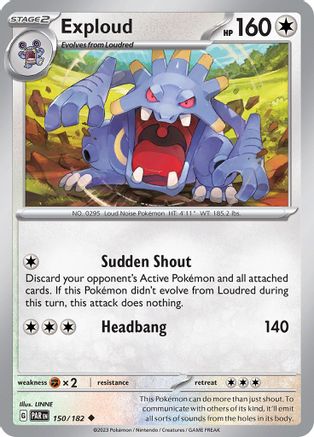 Exploud (150/182) [Scarlet & Violet: Paradox Rift]-1