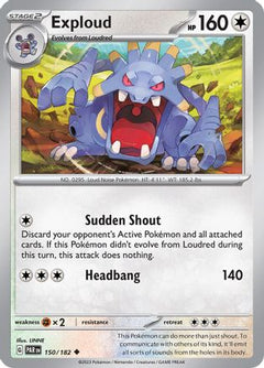 Exploud (150/182) [Scarlet & Violet: Paradox Rift]-1