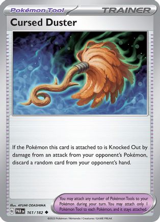 Cursed Duster (161/182) [Scarlet & Violet: Paradox Rift]-1
