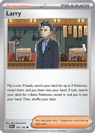 Larry (165/182) [Scarlet & Violet: Paradox Rift]-1