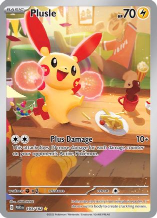 Plusle (193/182) [Scarlet & Violet: Paradox Rift]-1