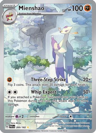 Mienshao (200/182) [Scarlet & Violet: Paradox Rift]-1