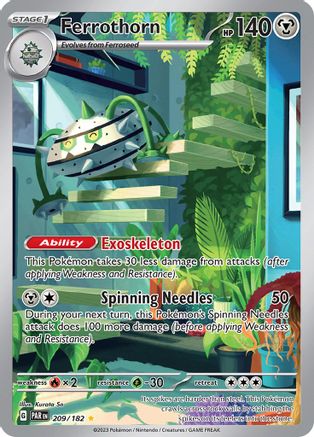Ferrothorn (209/182) [Scarlet & Violet: Paradox Rift]-1