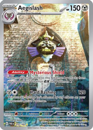 Aegislash (210/182) [Scarlet & Violet: Paradox Rift]-1