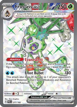 Froslass ex (217/182) [Scarlet & Violet: Paradox Rift]-1