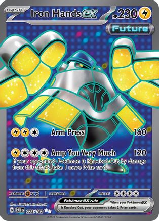 Iron Hands ex (223/182) [Scarlet & Violet: Paradox Rift]-1
