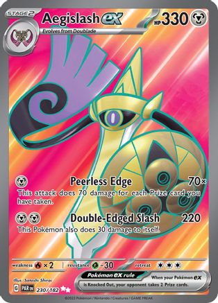 Aegislash ex (230/182) [Scarlet & Violet: Paradox Rift]-1